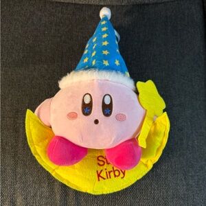 Kirby Plush Toy with Blue Star Hat